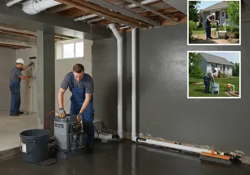 Basement Waterproofing and Flood Prevention process in Spencer, WV